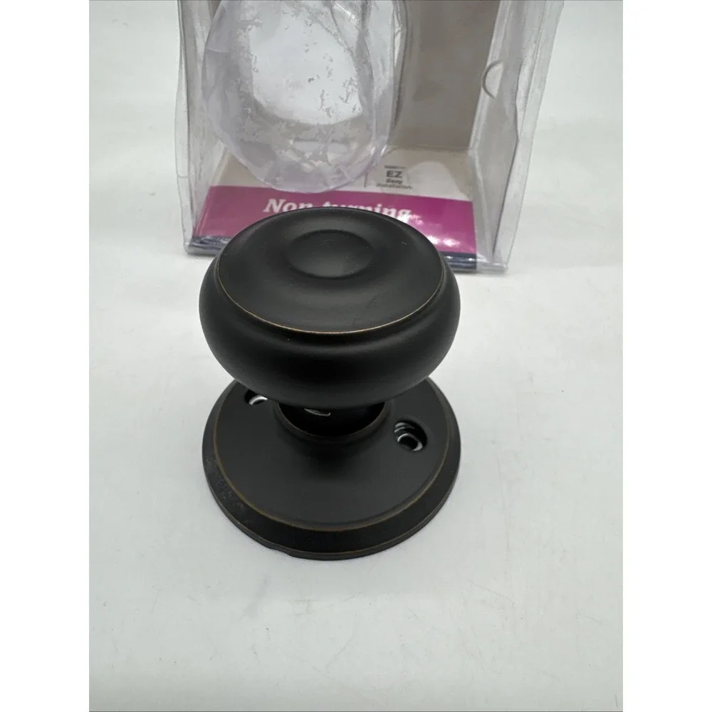Schlage Georgian Aged Bronze Dummy Door Knob f170 v geo‎ 716